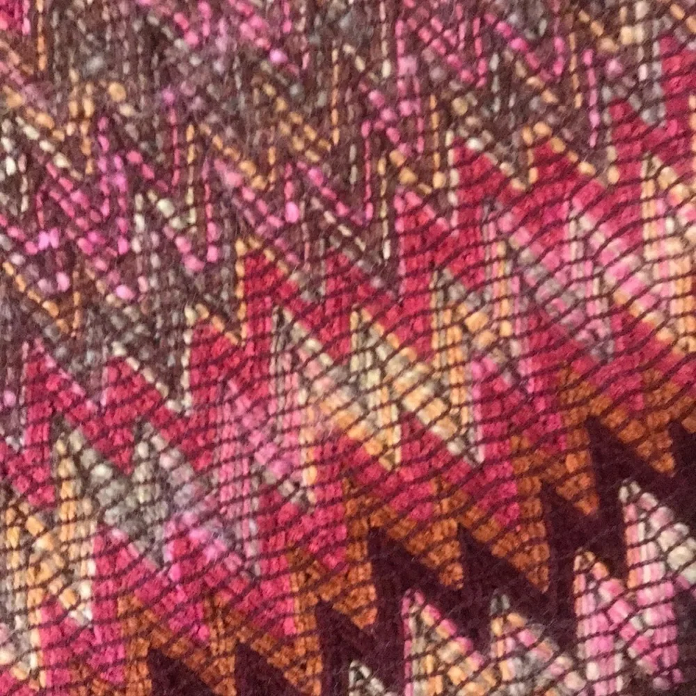 Missoni Foulard made in Italy Zig Zag Print Scarf​​​​​​​​​